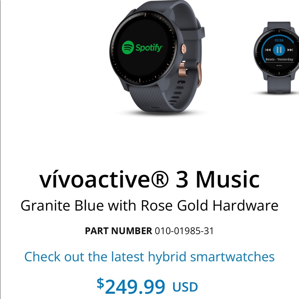 Garmin Vivoactive 3 Music Smartwatch